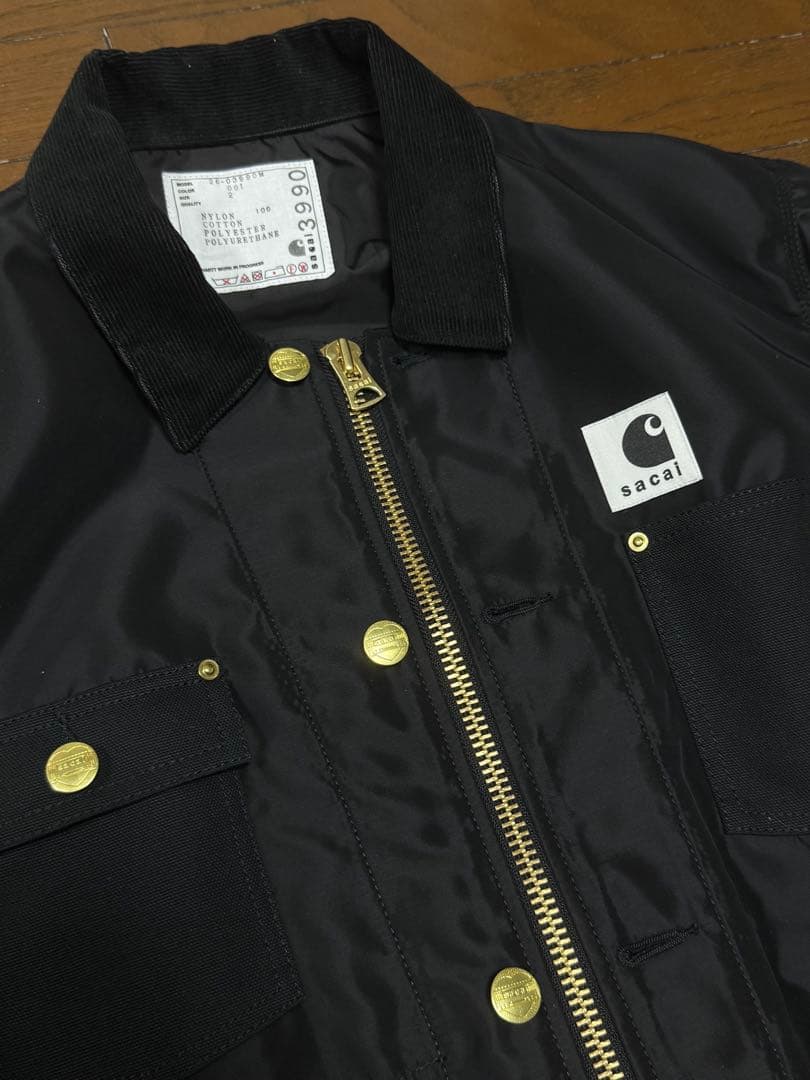 sacai x Carhartt WIP MA-1 ブルゾン サカイ カーハート