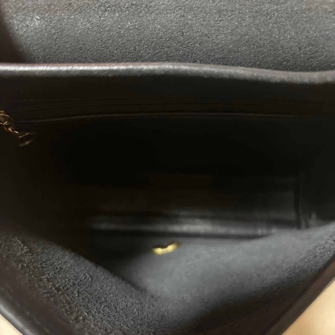 【 OLD Coach 90s 】ブラックレザー ショルダーバッグ
