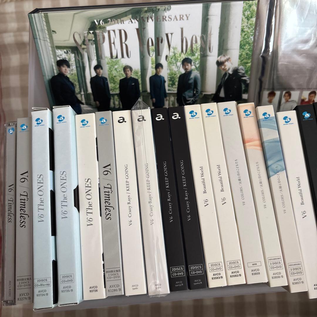 V6 CDシングル・アルバムまとめ売り