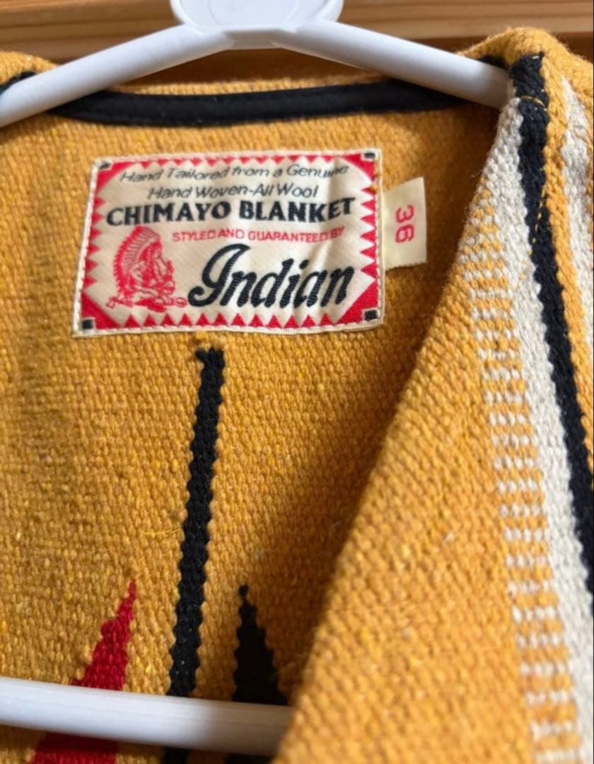 インディアンモーターサイクル　chimayo ベスト　vintage