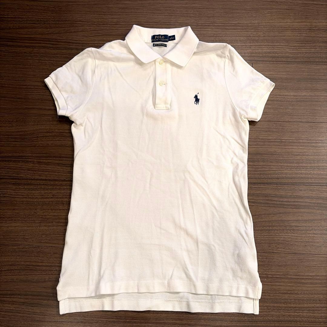 POLO RALPHAUREN ポロラルフローレン 白 ポロシャツ
