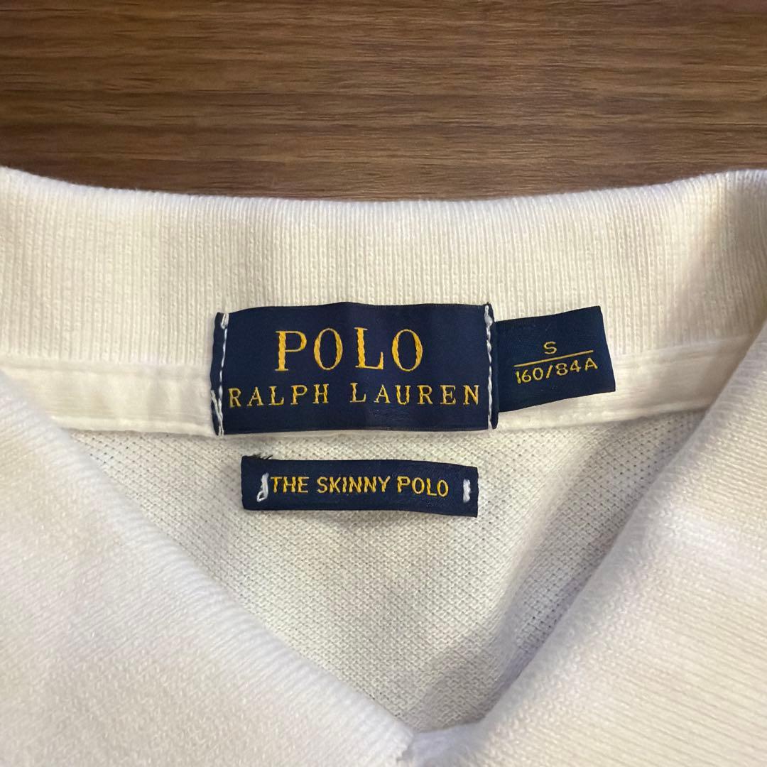 POLO RALPHAUREN ポロラルフローレン 白 ポロシャツ