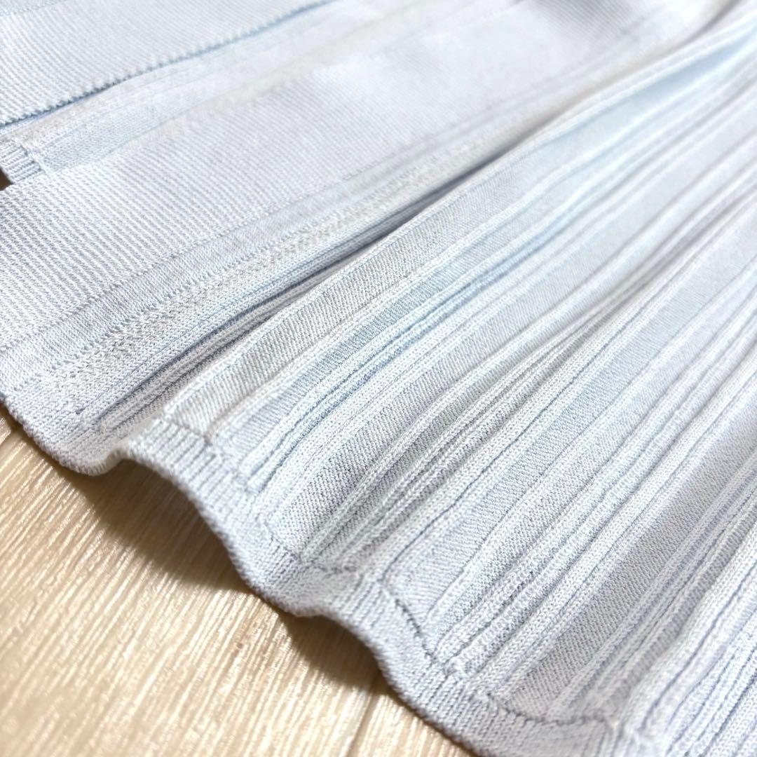 美品♦︎セオリーリュクス★プリーツロングカーディガン　size38
