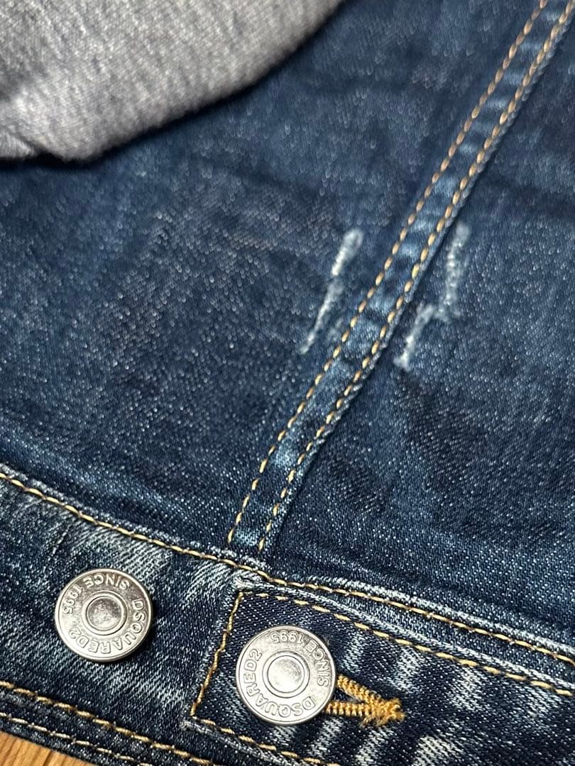 DSQUARED2 メンズ　デニム＆スウェットフーディー