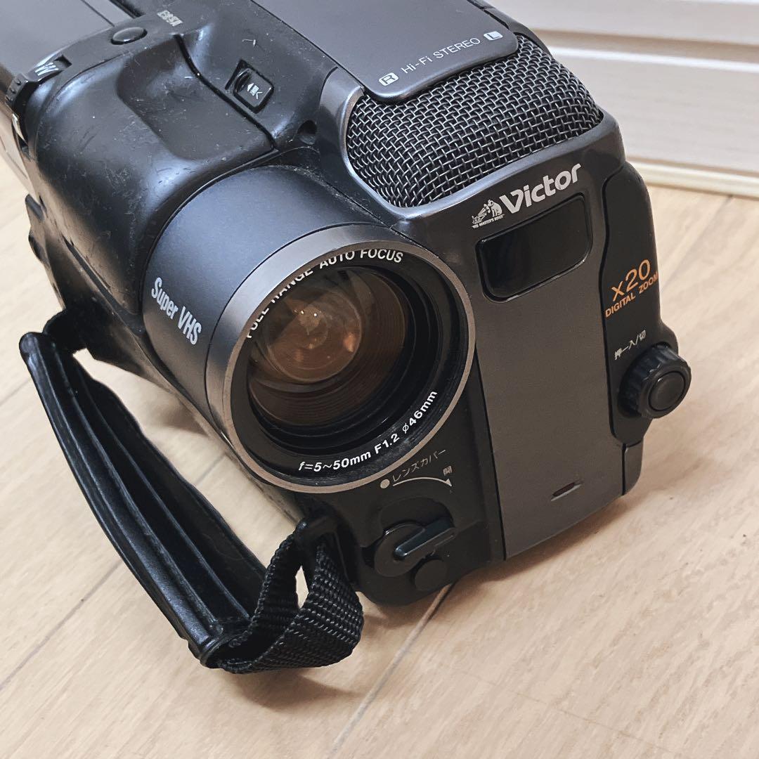 【動作品】Victor　GR-EX1　VHS-C 撮影再生ダビングOK バッグ付