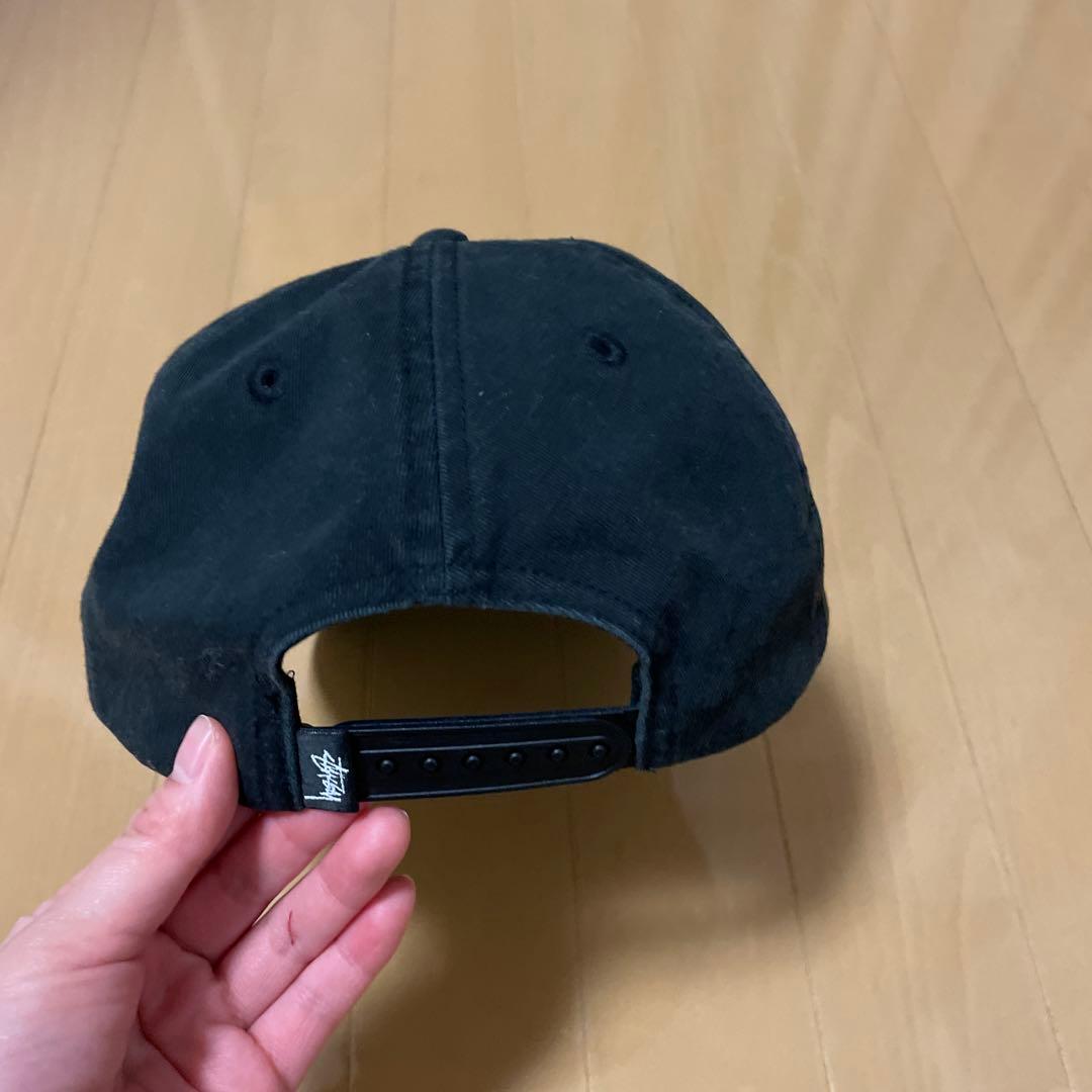 Stussy ブラック キャップ