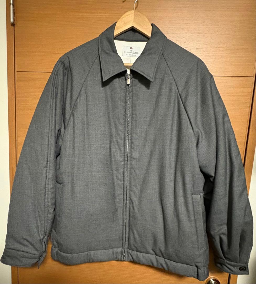 ニ*ル様 【美品】MBハイエンド尾州ウールクラシックパデッドドリズラージャケット