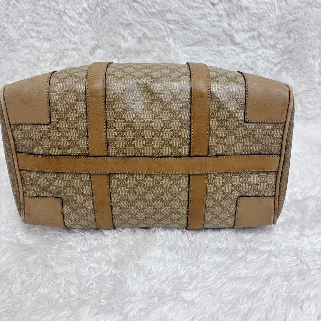 CELINE セリーヌ マカダム柄 トリオンフ ミニボストンバッグ ハンドバッグ