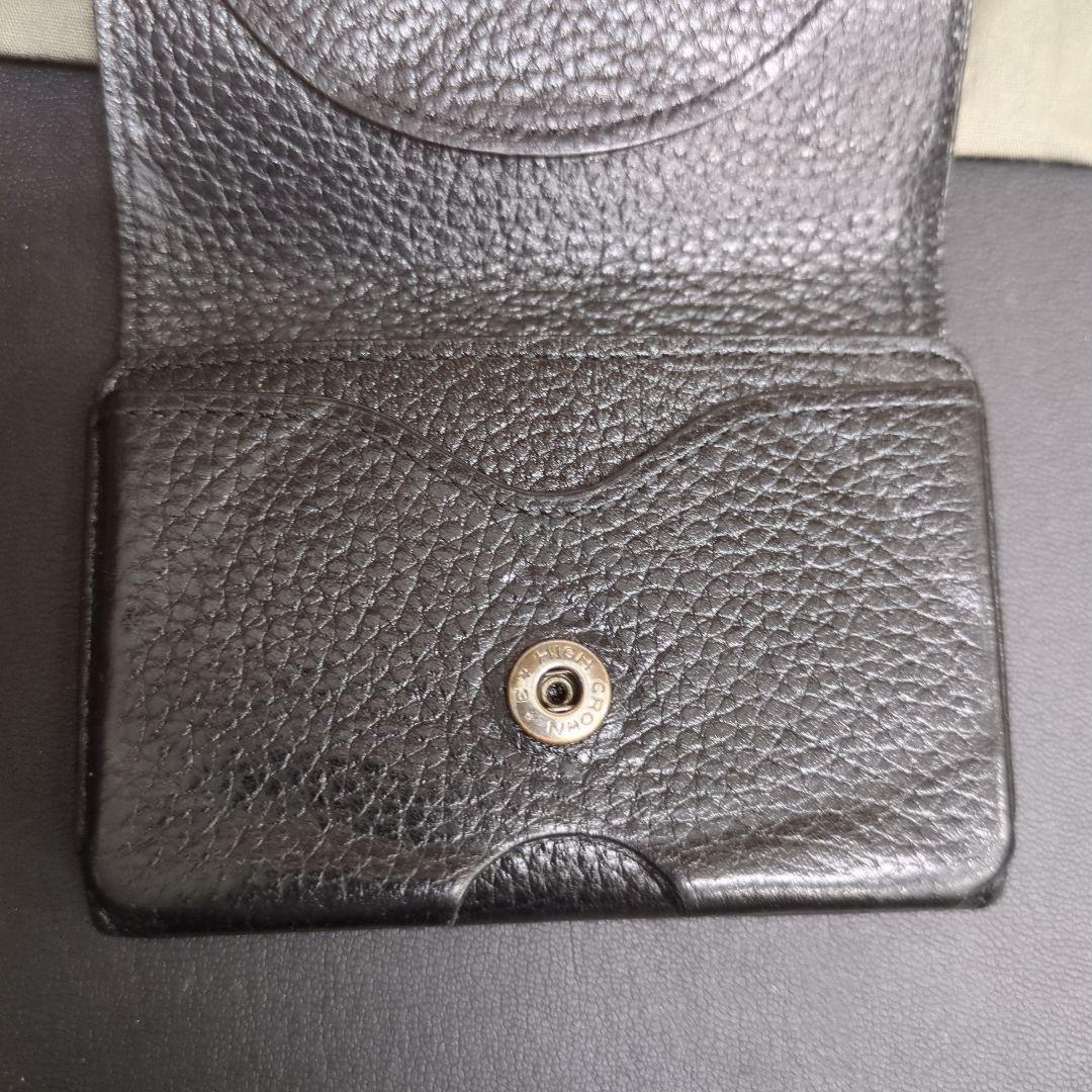 Maison Sbond ブラック 三つ折り財布