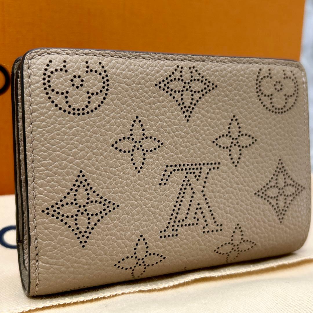 美品◇ ルイヴィトン モノグラム マヒナ ポルトフォイユ・クレア ガレ