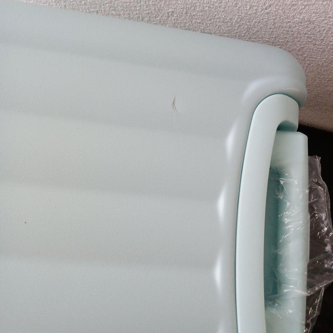 新品未使用ミントグリーン 乗れるキャリーカート