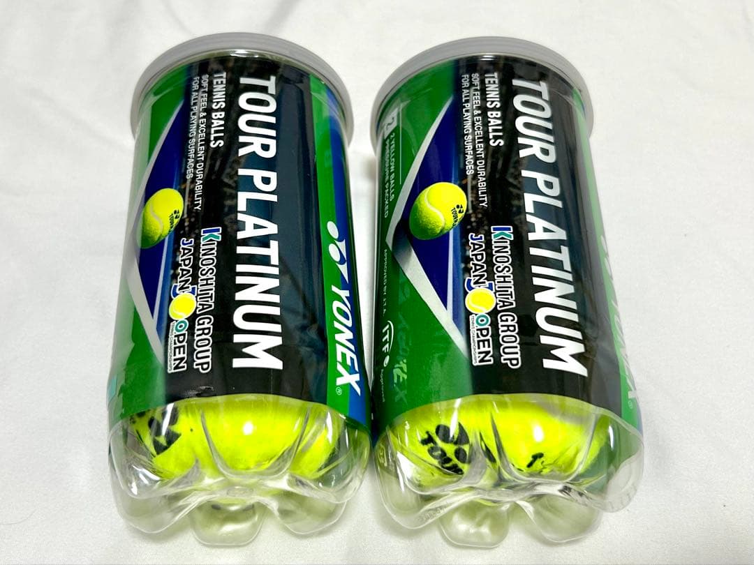 YONEX TOUR PLATINUM 木下グループジャパンオープン 2缶セット