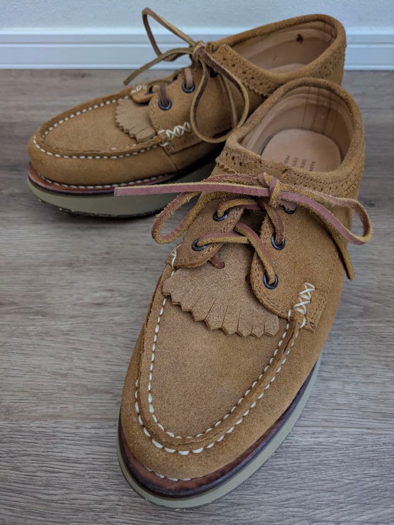 REPRODUCTION OF FOUND スウェードモカシンシューズ EU39