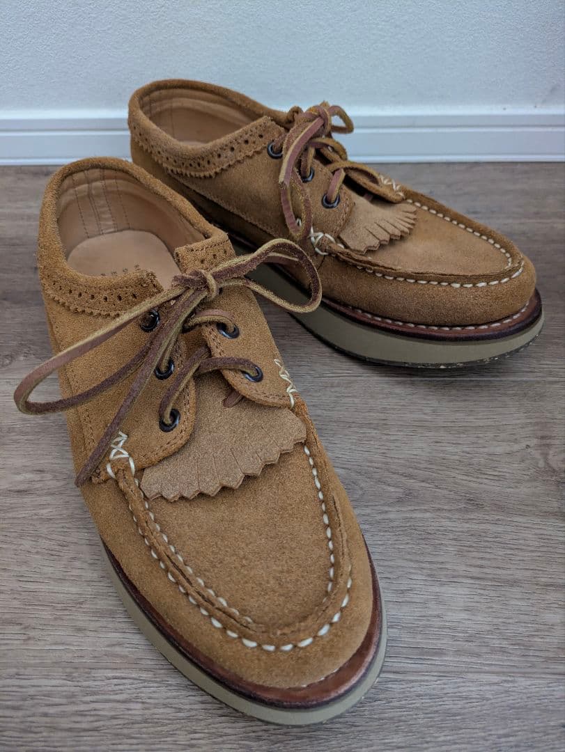 REPRODUCTION OF FOUND スウェードモカシンシューズ EU39