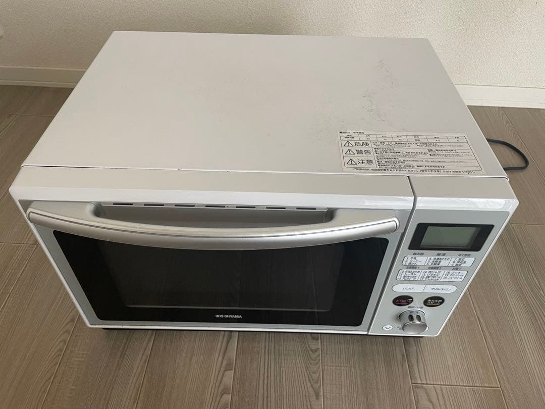 【21年製】IRIS OHYAMA オーブンレンジ MO-F2402-W