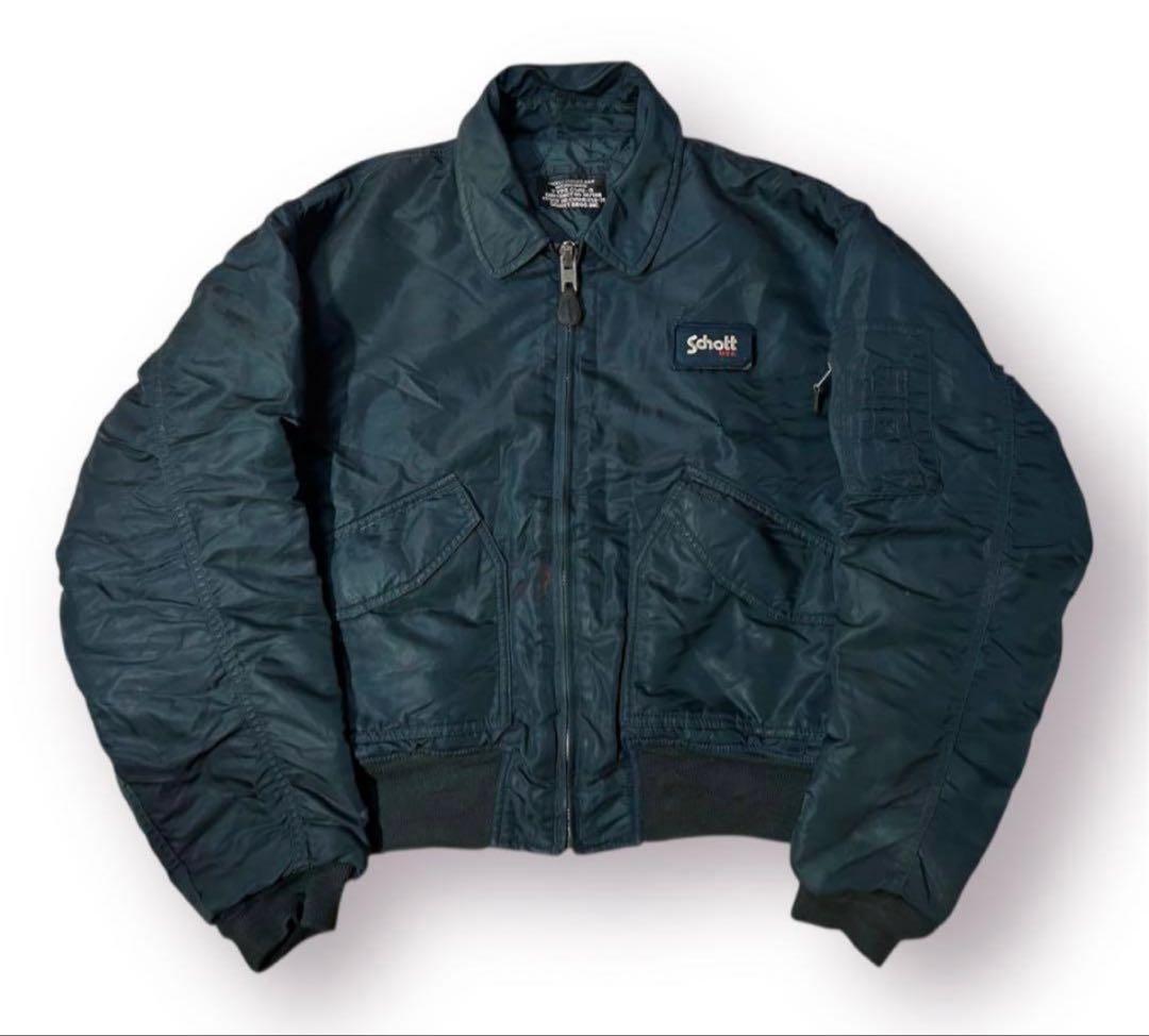 ぺ*ぺ様 激レア田中シェン着Schott NYC flight jacket 週