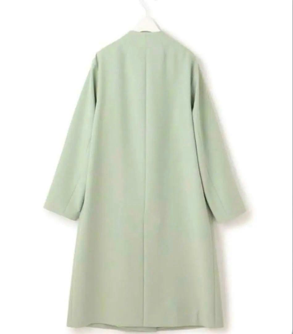み*ら様 23区　グロッシーダブルクロス Vカラーコート　32 新品未使用
