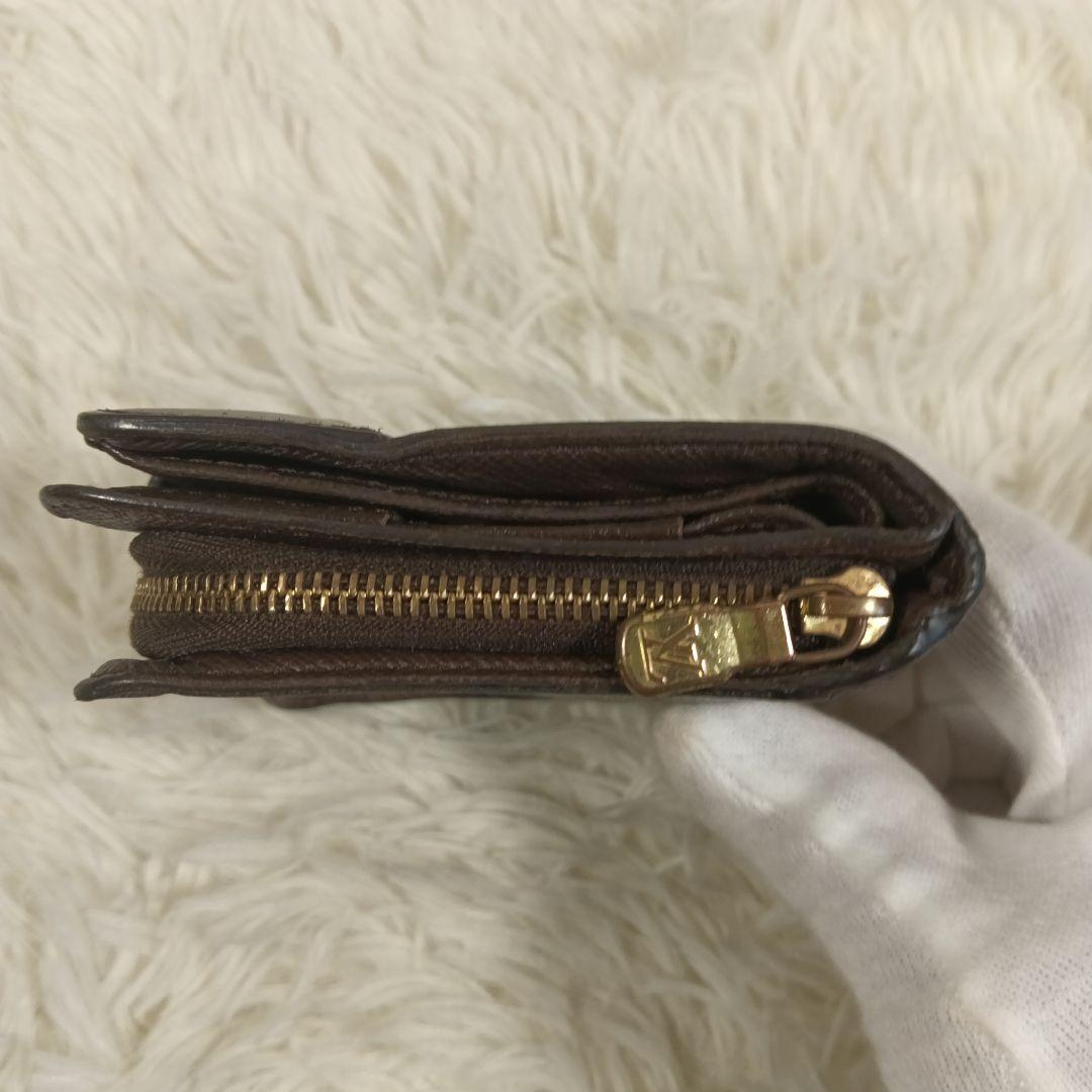 コンパス【LOUISVUITTON】ルイヴィトン　財布　ダミエ　✨美品✨