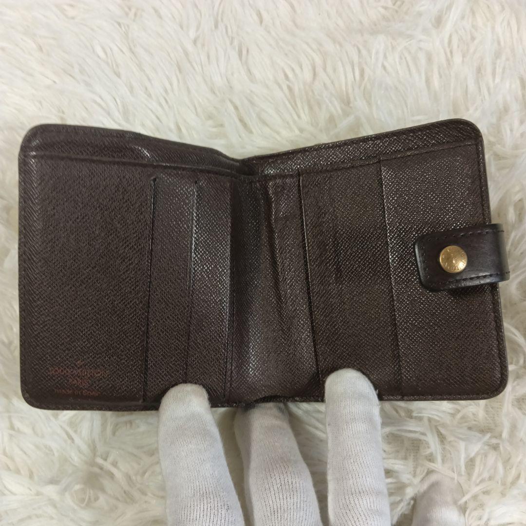 コンパス【LOUISVUITTON】ルイヴィトン　財布　ダミエ　✨美品✨