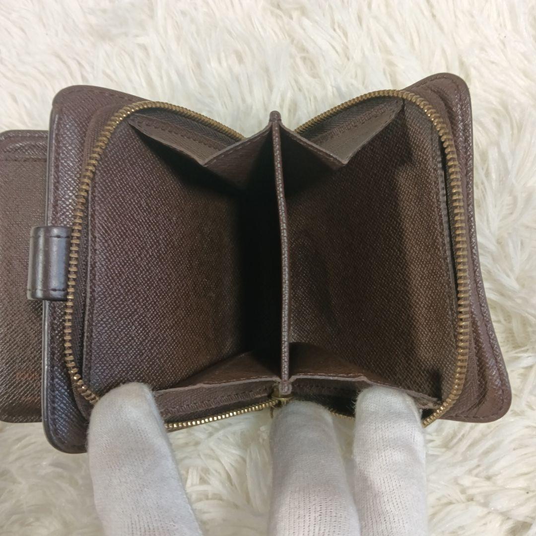 コンパス【LOUISVUITTON】ルイヴィトン　財布　ダミエ　✨美品✨