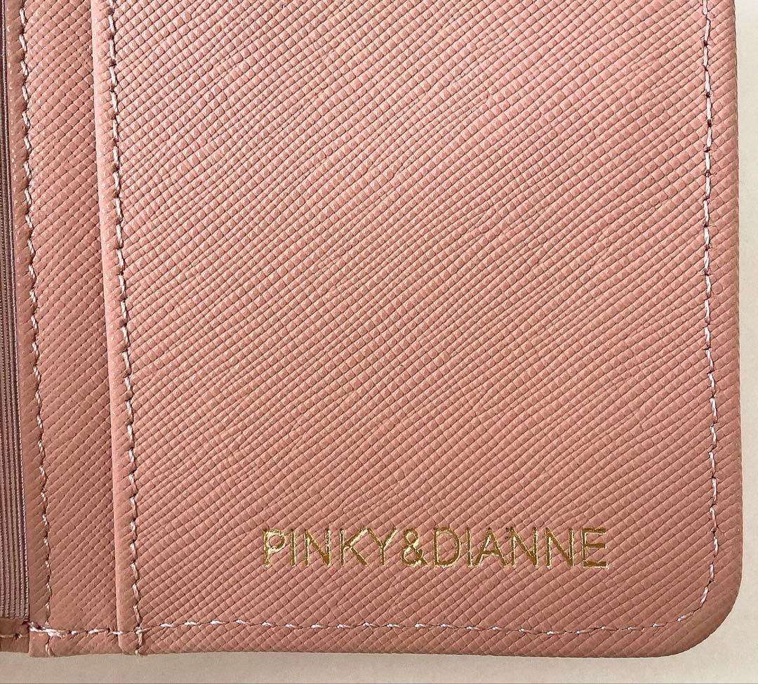 新品★ピンキー＆ダイアン★パドロックＬ字ファスナー二つ折り財布★ピンク