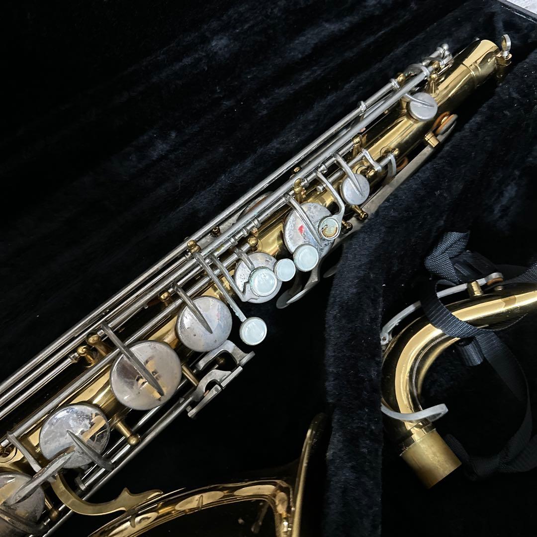 MARION テナーサックス 管楽器 ケース付属 ゴールド