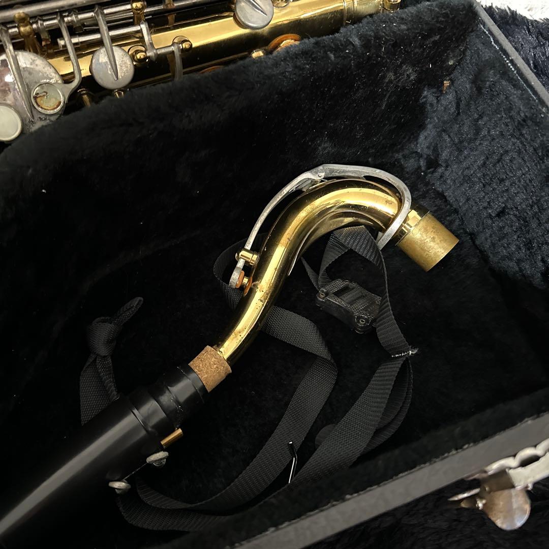 MARION テナーサックス 管楽器 ケース付属 ゴールド