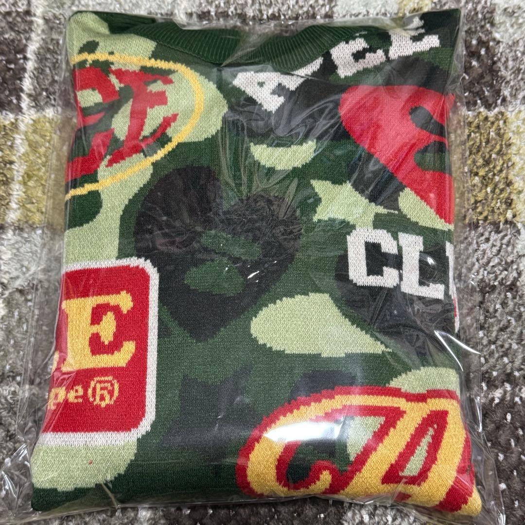 トップス APEE CAMO KNITWEAR