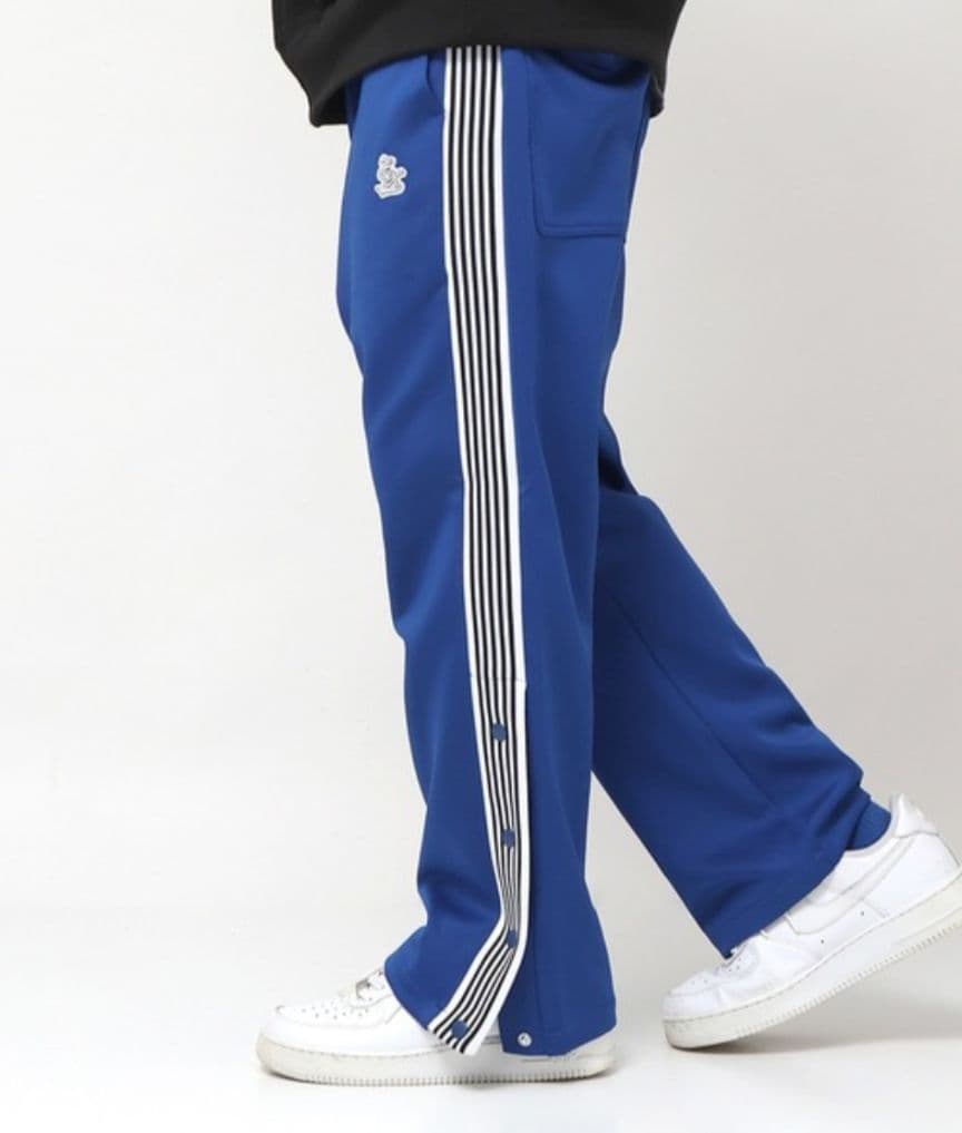 【 2/22迄】TRACK JERSEY SIDE BUTTONS PANTS