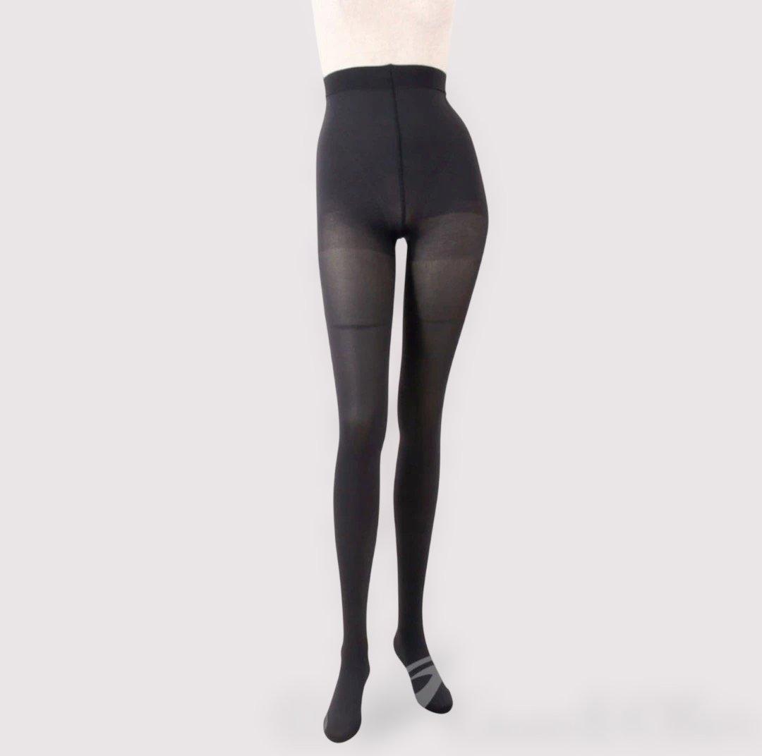 【新品・未使用】LALA GRANT ドレナージュ タイツ L チャコール