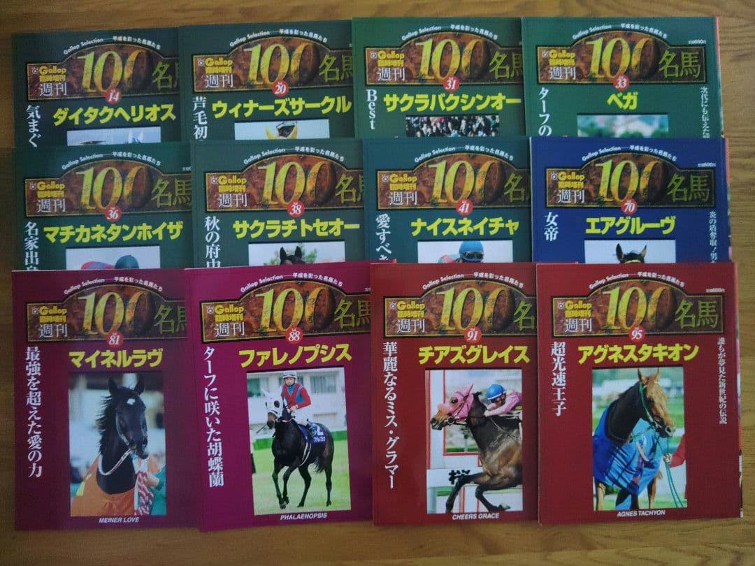 創刊 100名馬 Gallop 特別版