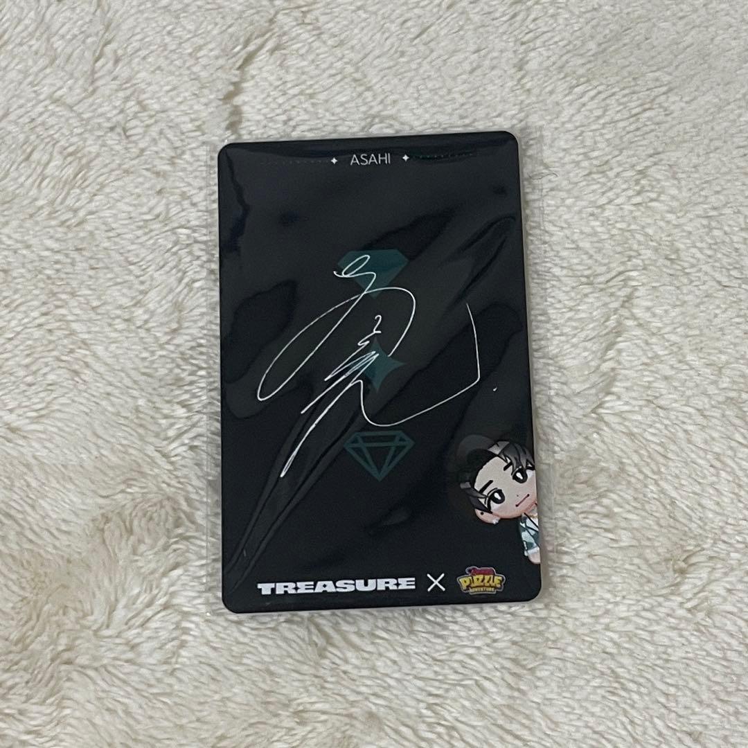 TREASURE アサヒ プッカパズル 当選者 特典 トレカ