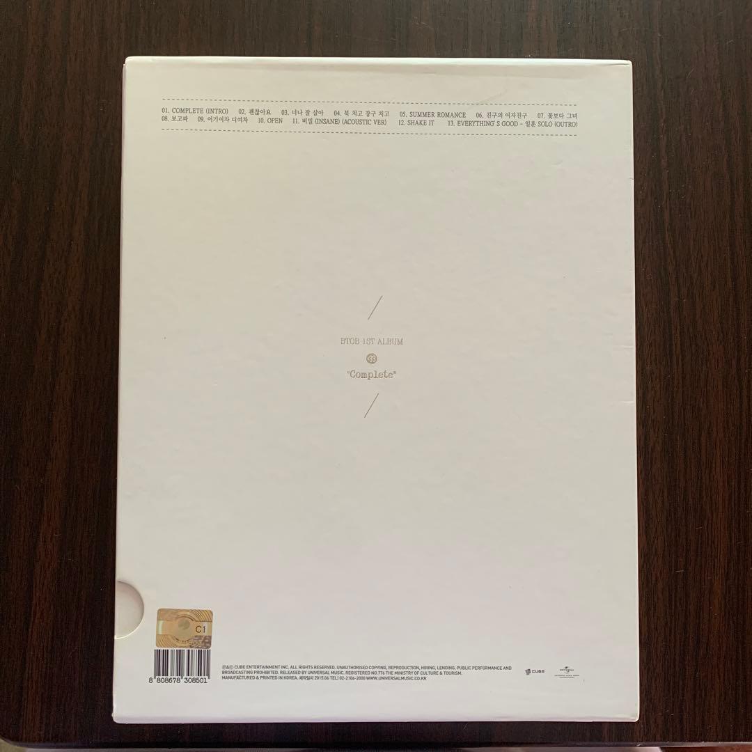 K-POP・アジア BTOB Complete 1st ALBUM