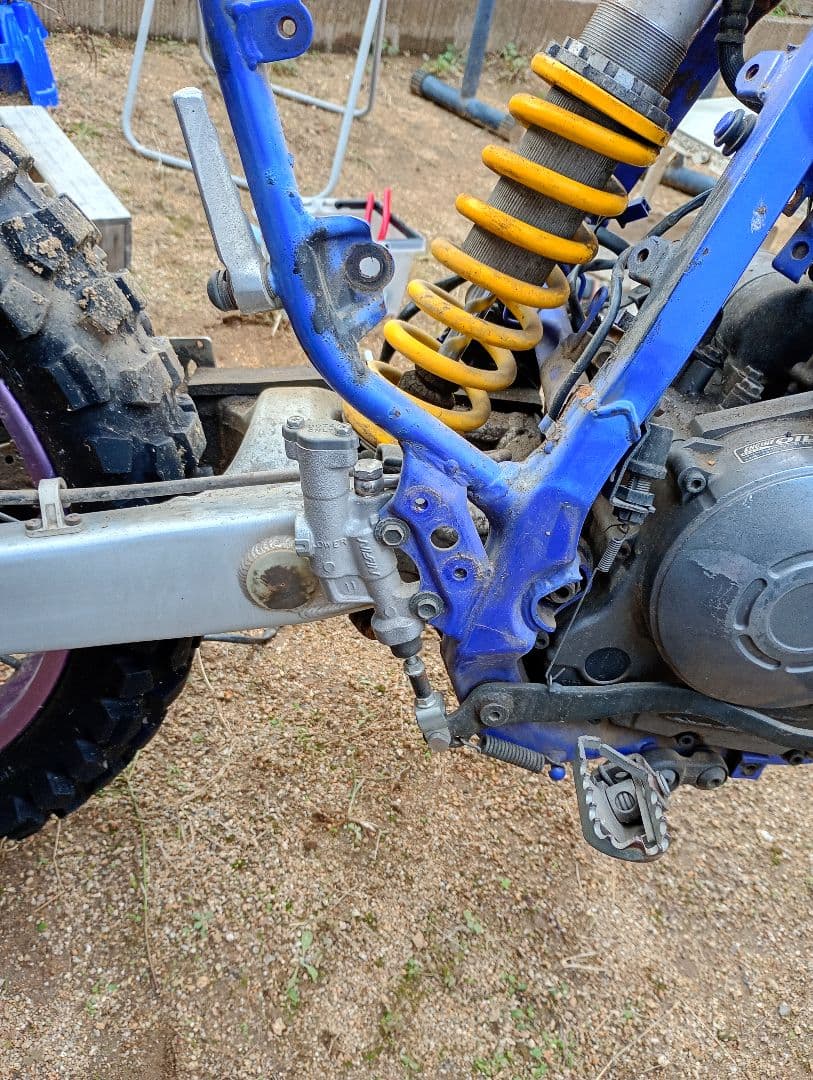 yamaha tt250r　ブレーキマスター　一体型
