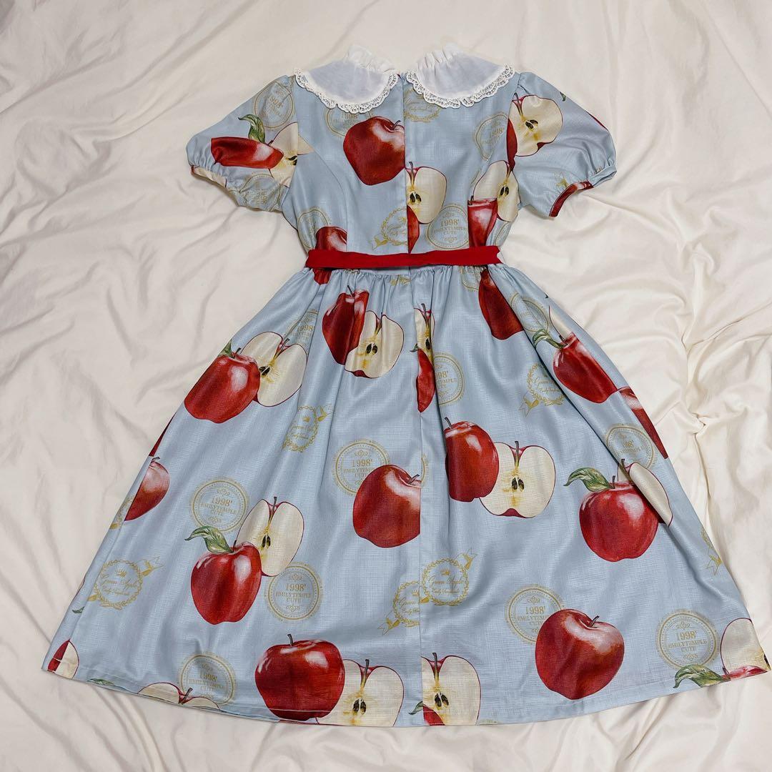 【Emily Temple Cute】Apple stampワンピース