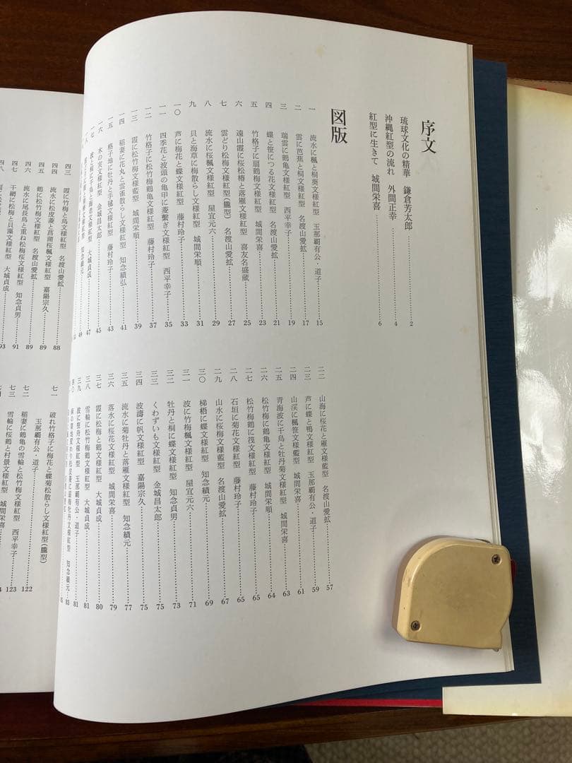 紅型 伝統技術保存会作品集　染織と生活社　昭和54年9月刊