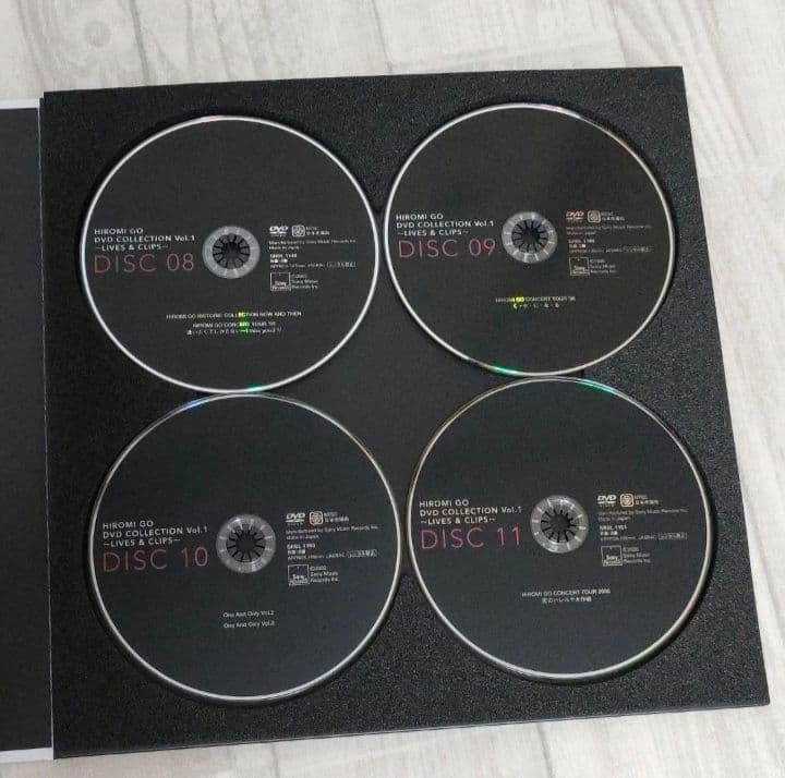 【DVD】郷ひろみ HIROMI GO DVD COLLECTION Vol.1