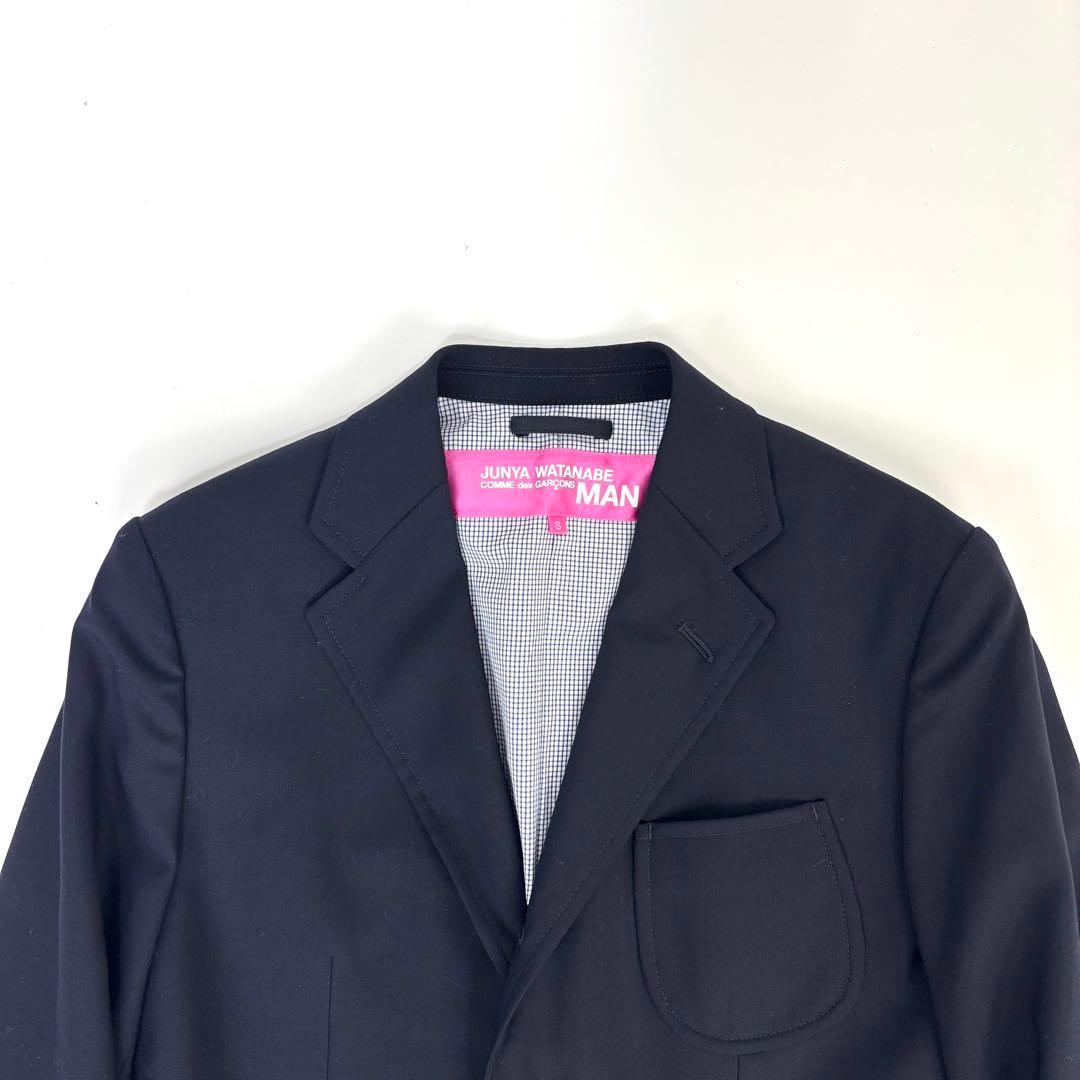 JUNYA WATANABE MAN PINK 紺ブレ ブレザー S 金釦