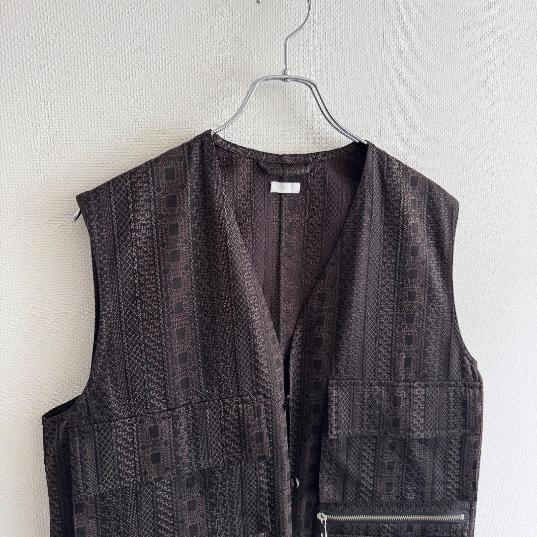 希少 SEEALL 24ss POCKET GILET ポケットジレ ベスト