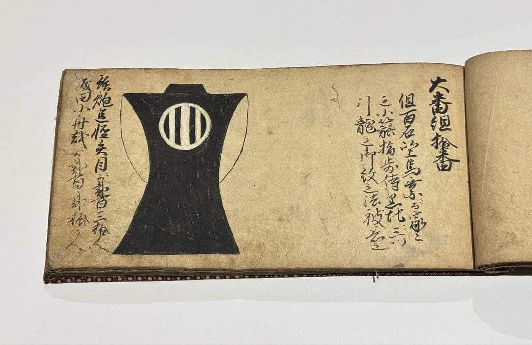 「仙台武鑑」享保十二年 極彩色写本 1冊|仙䑓武鑑 和本 古典籍 江戸時代 奥州