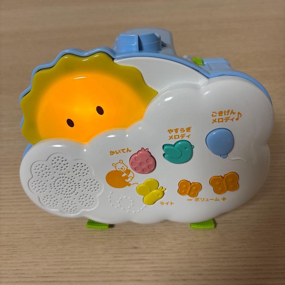 【美品】くまのプーさん プーメリー 選べる回転6WAYジムにへんしんメリー