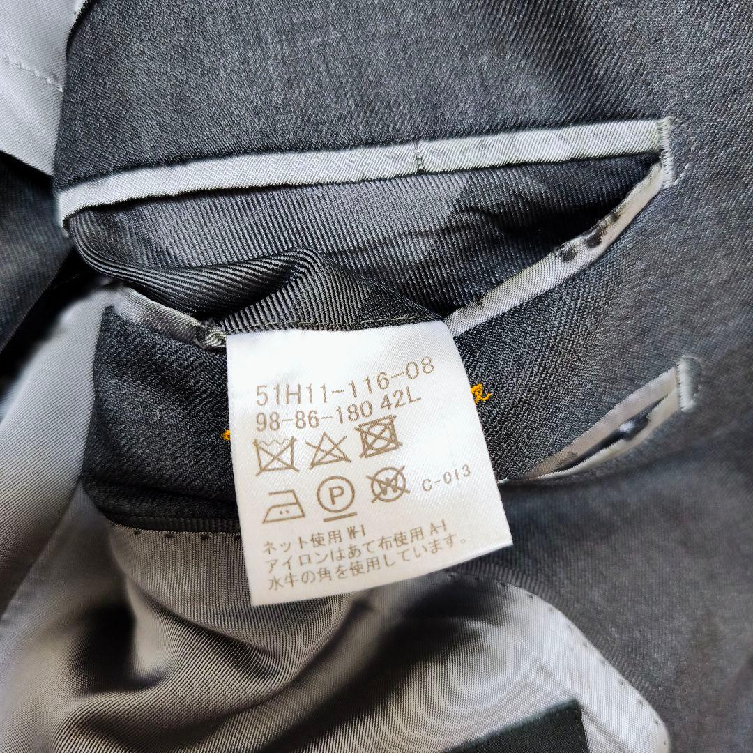 美品 近年モデルブラックレーベルクレストブリッジシャドーチェック柄ジャケットXL