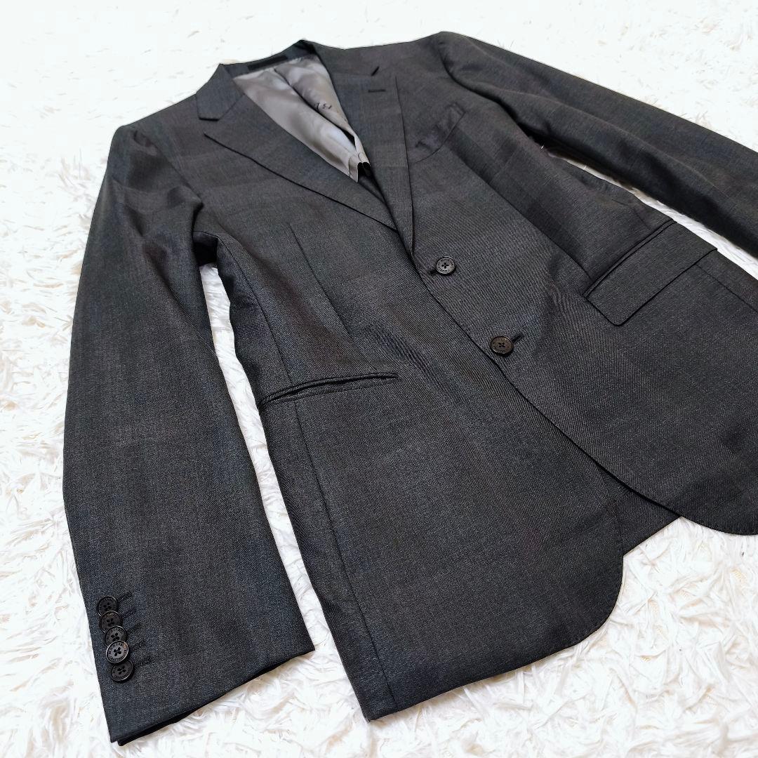 美品 近年モデルブラックレーベルクレストブリッジシャドーチェック柄ジャケットXL