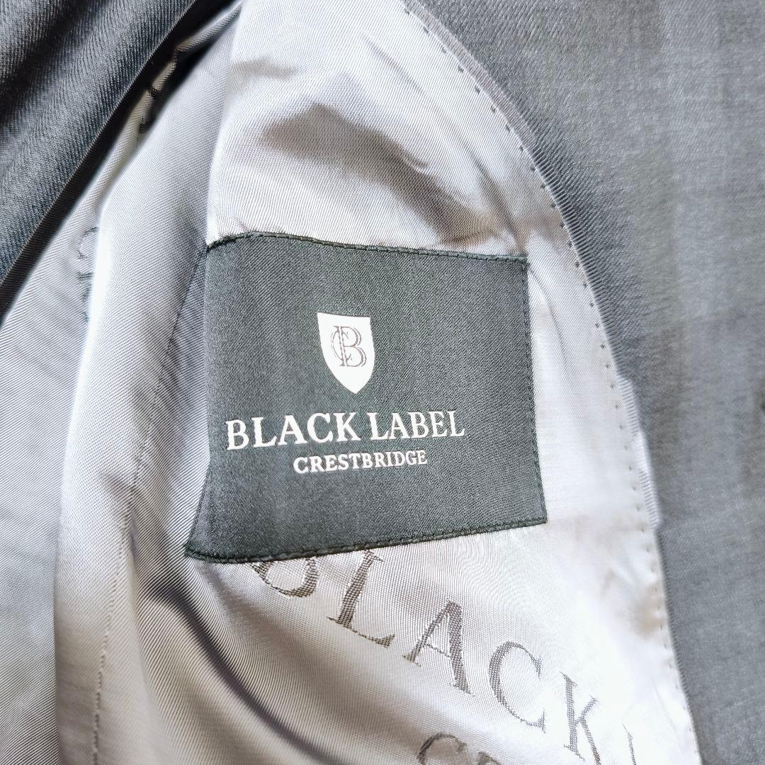美品 近年モデルブラックレーベルクレストブリッジシャドーチェック柄ジャケットXL