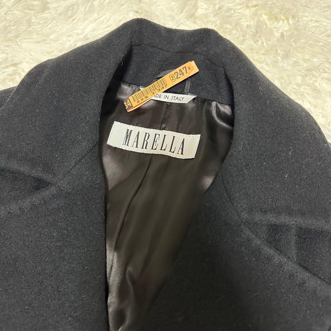 MARELLA✨ダブルチェスター　ダブルフェイス　アンゴラ　38 M 美品