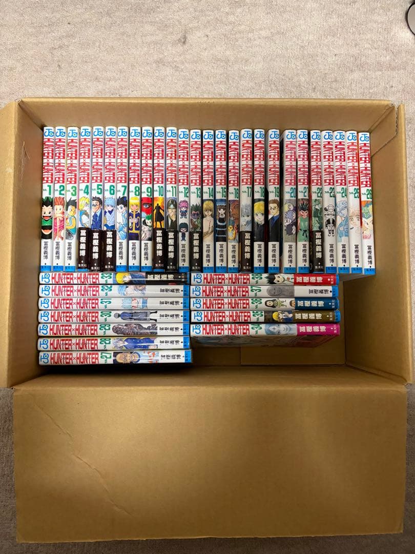 【既刊全巻】HUNTER×HUNTER ハンターハンター 1-38巻セット