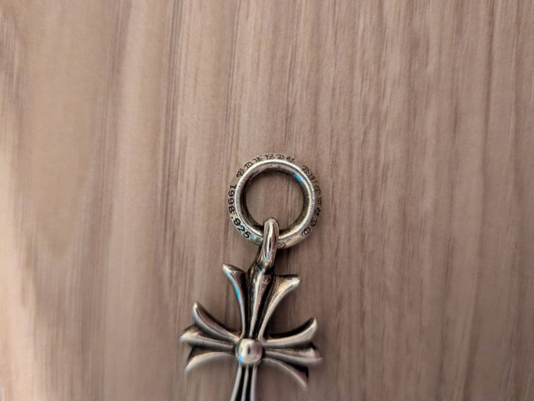 Chrome Hearts タイニーCHクロス 純正ロールチェーン45cm 正規