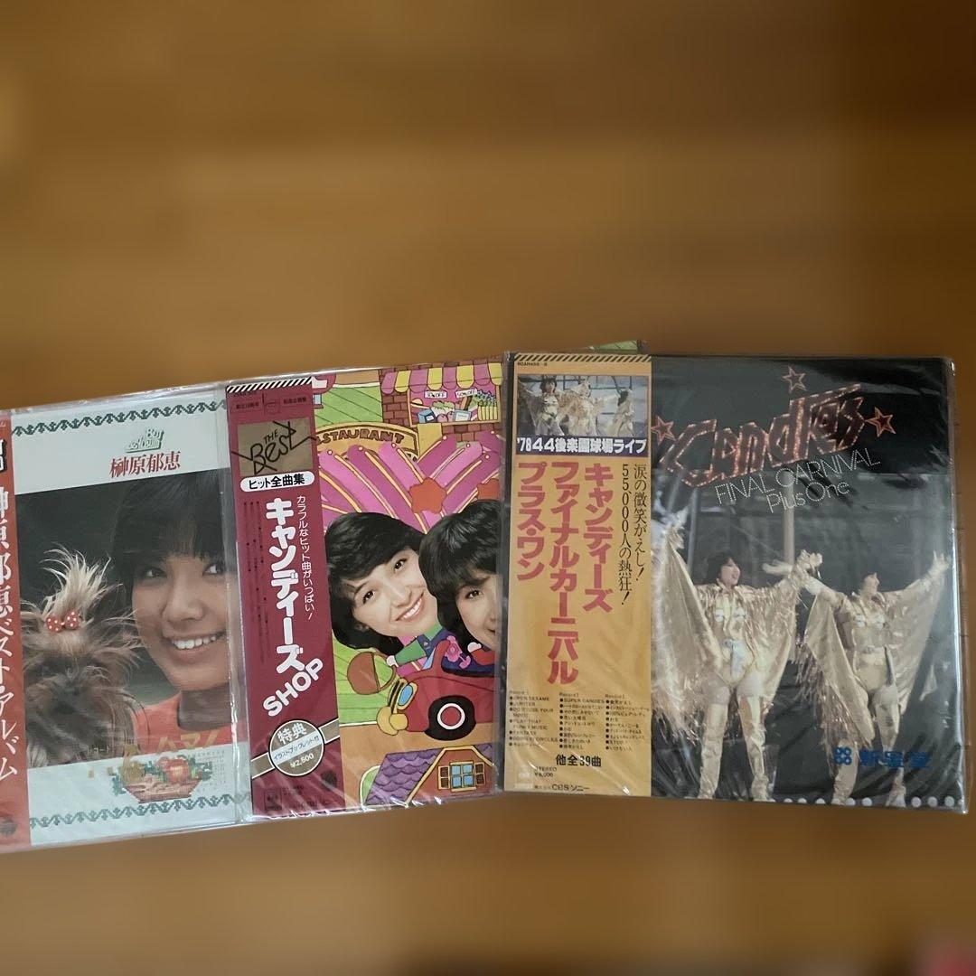 キャンディーズ　ヒット全曲集など　アルバム14枚