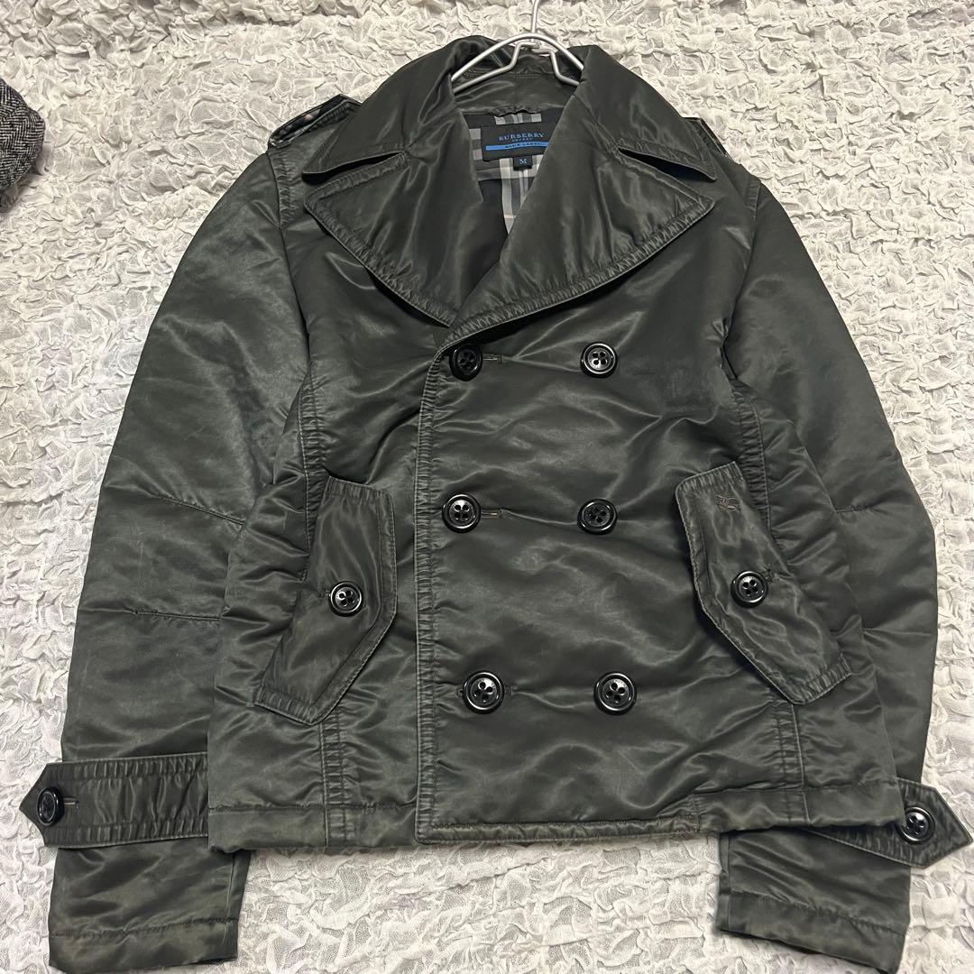 BURBERRY バーバリーブラックレーベル 中綿 ジャケット Pコート