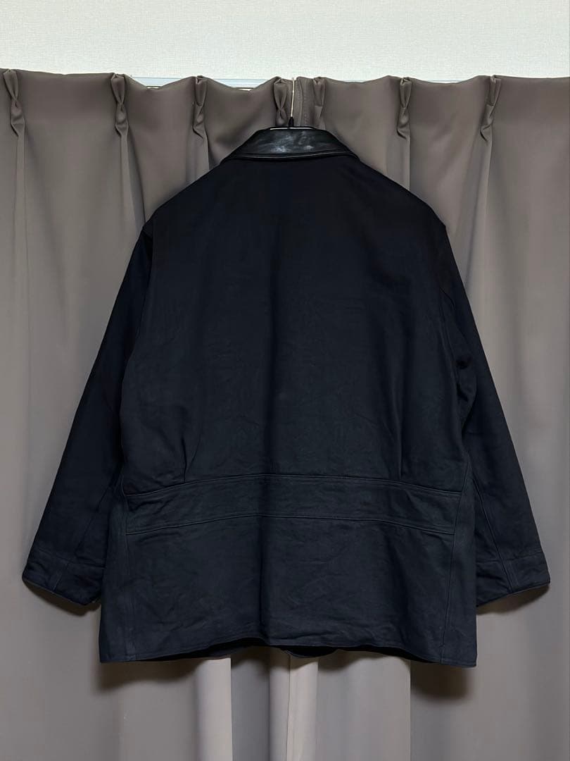 【COMOLI】デニムレザーワークジャケット 25AW サイズ2